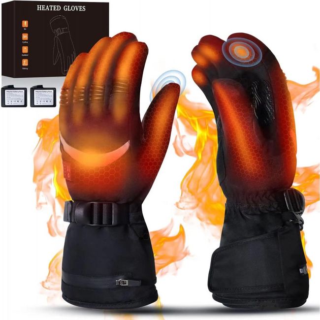 Grijane rukavice s punjivim baterijama 7,4 V 3000 mAh, veličine XS - XXL: ZO_420b5066-8914-11ee-a6c2-4a3f42c5eb17 1