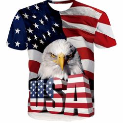 Americké tričko s orlom - 2 varianty