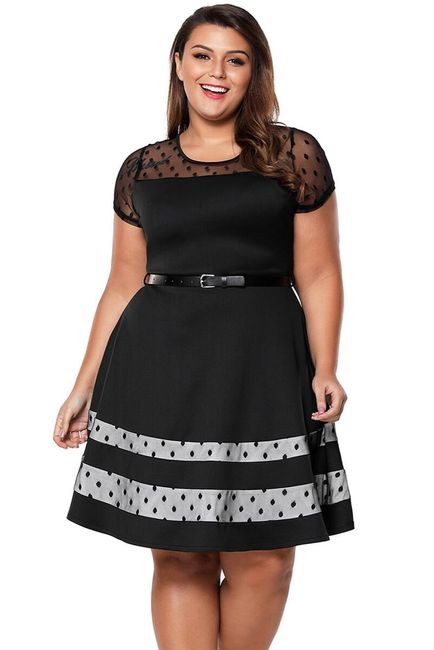 Women´s plus size dress Sissie 1