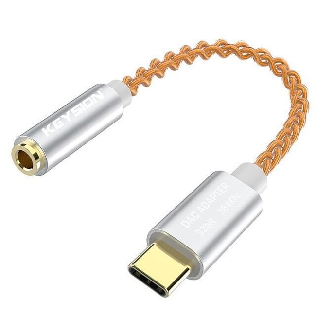 Аудио адаптер USB-C / 3,5 mm jack AD01 1