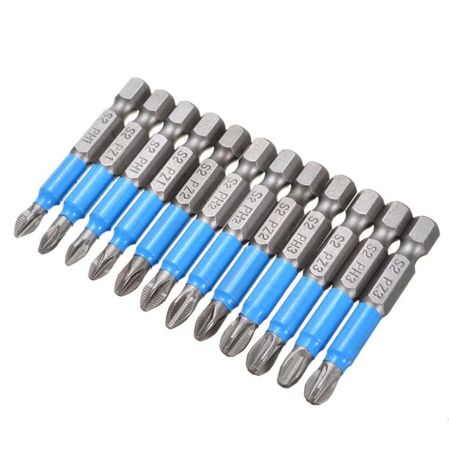 Magnetic bits for cordless drills F12 1