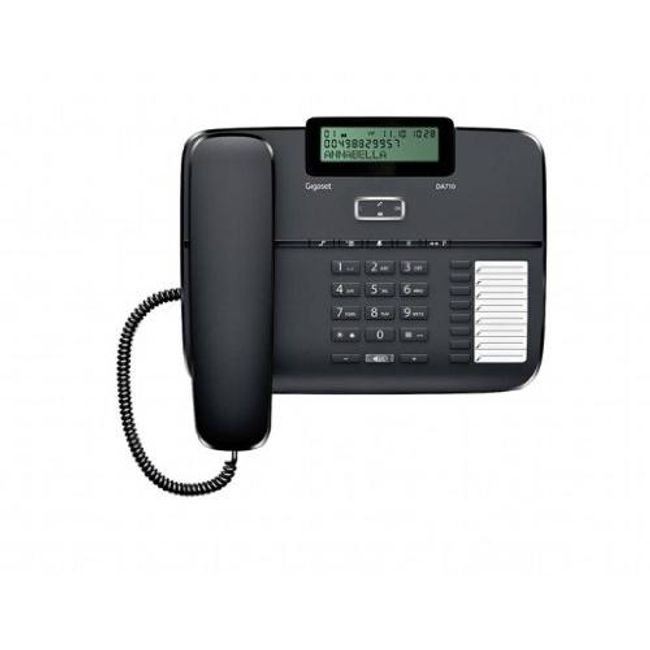 Šňůrový telefon, DA710 černá ZO_179952 1