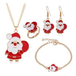 Komplet 4 kosov božične ogrlice BP_PA871