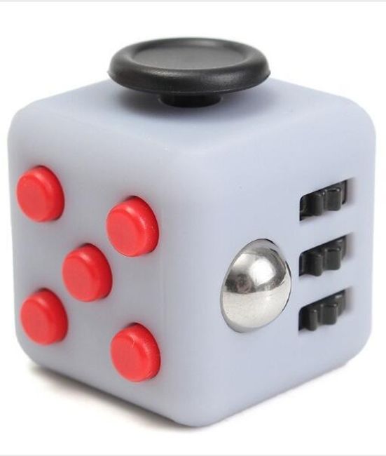 Антистрес куб с различни бутони - 4 варианта 1