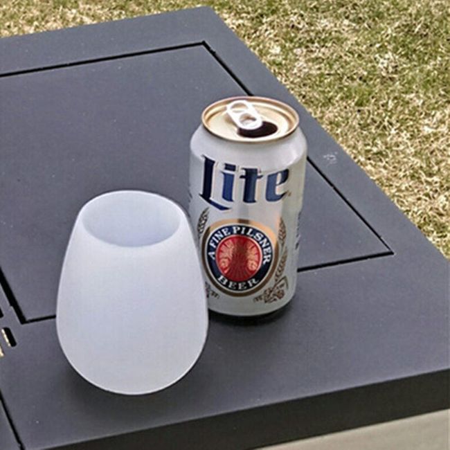 Silikonowa szklanka na piknik 1