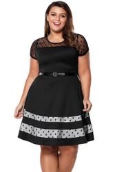 Dámské šaty plus size Sissie