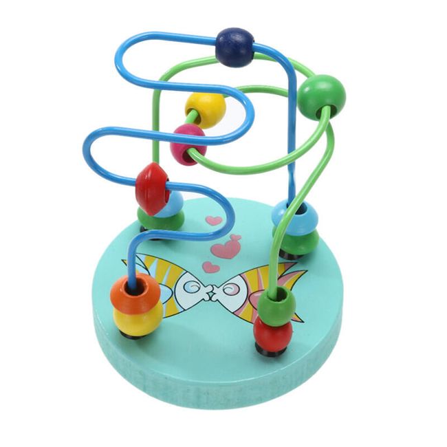 Pino labirint s kroglicami - otroška izobraževalna igrača 1