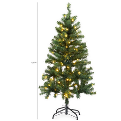 Umelý vianočný stromček s osvetlením 120 cm ZO_264777