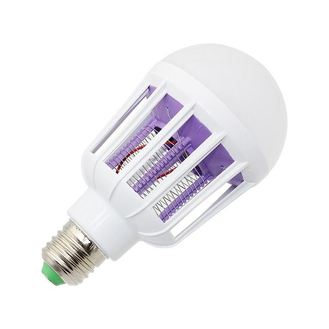 LED žiarovka proti komárom E27 1