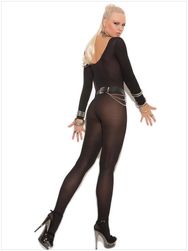 Women's fishnet jumpsuit DMK4578