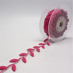 Декоративна панделка с листа - различни цветове