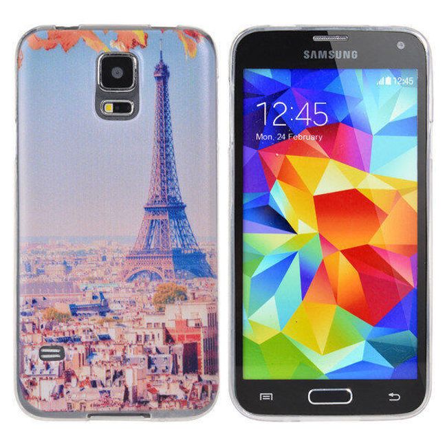 Pouzdro pro Samsung S5 - motiv Eiffelovky 1