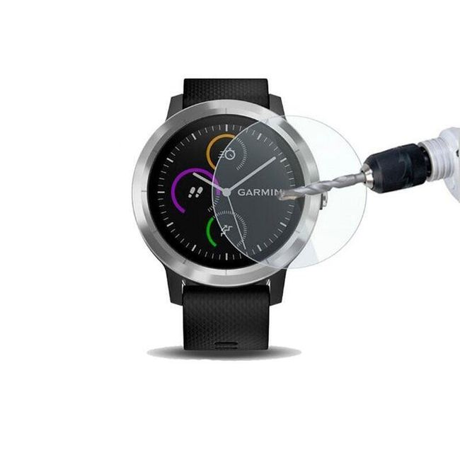 Sticlă de protecție pentru ceas Garmin Vivoactive3 TVM001 1