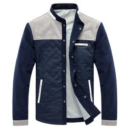 Jachetă de toamnă pentru bărbați cu design matlasat