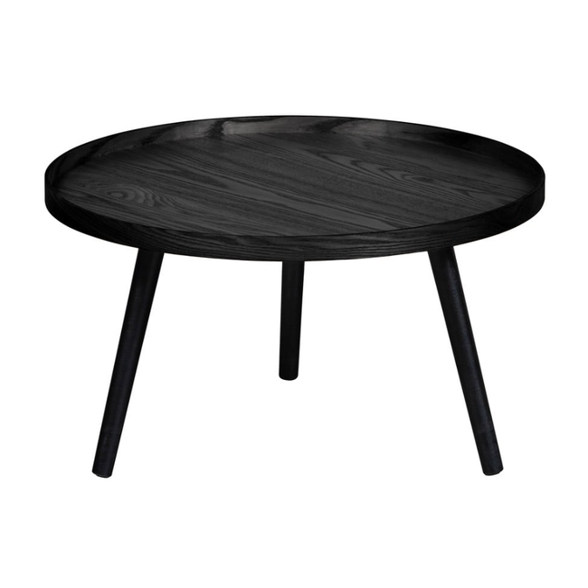 Černý konferenční stolek Mesa, Ø 60 cm ZO_98-1E6944 1