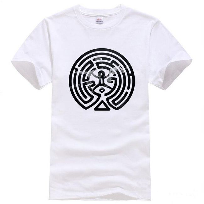 Majica s tiskom labirinta 1