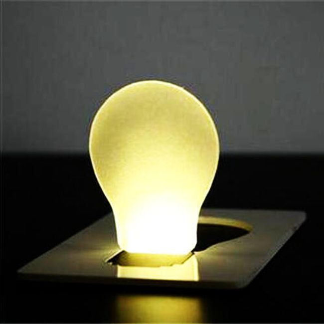 LED światło do kieszeni w wielkości karty 1