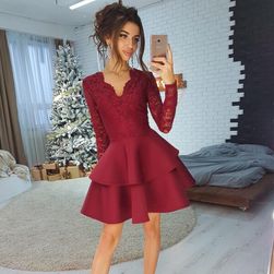 Rochie cu mâneci lungi de damă DS45