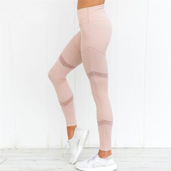 Jednobarevné fitness legíny 1
