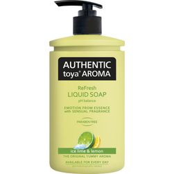Authentic Toya Aroma - tekuté mydlo - Ľadová limetka a citrón - 400 ml ZO_175488