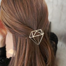 Клипс за коса с диамантена форма