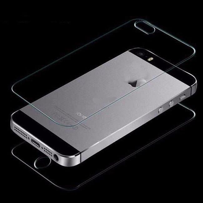 Sprednje in zadnje prozorno kaljeno steklo za iPhone 1