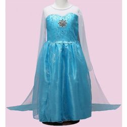 Modra obleka za princeso