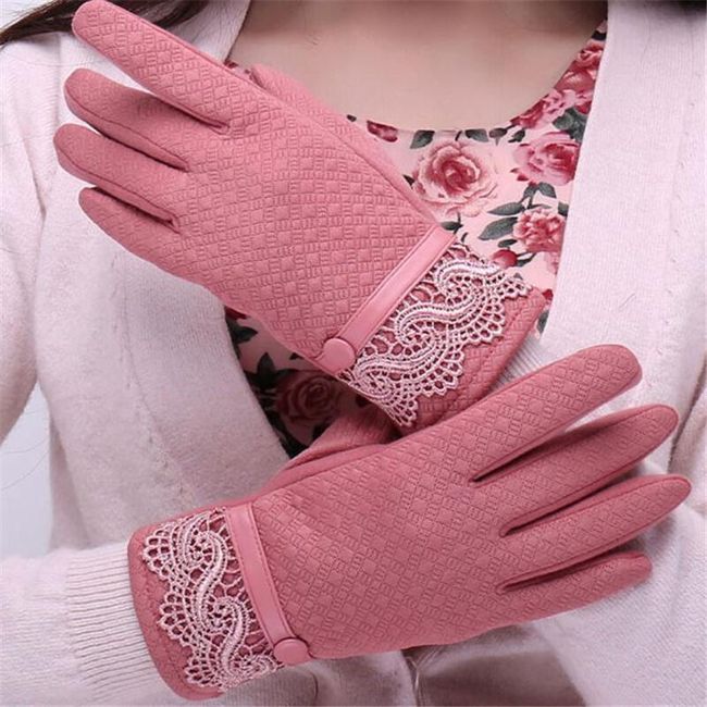 Ženske zimske rukavice za touch telefone - 5 boja 1