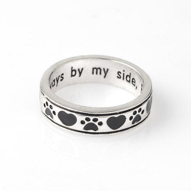 Prsten pro milovnice psů - Vždy po mém boku, navždy v mém srdci 1
