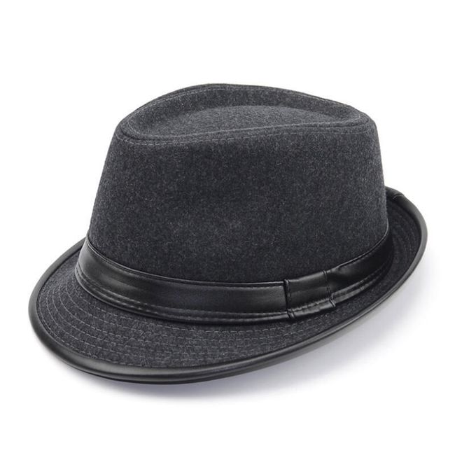 Pánský klobouk v tmavých barvách - 4 varianty 1