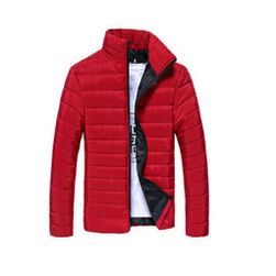 Jachetă matlasată Gregor pentru bărbați - roșu - XL, mărimi XS - XXL: ZO_eb4d5322-b3c6-11ee-b419-8e8950a68e28