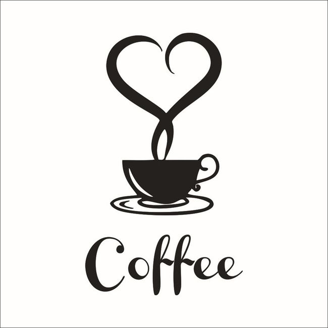 Samolepka na kuchyňskou zeď - Coffee 1