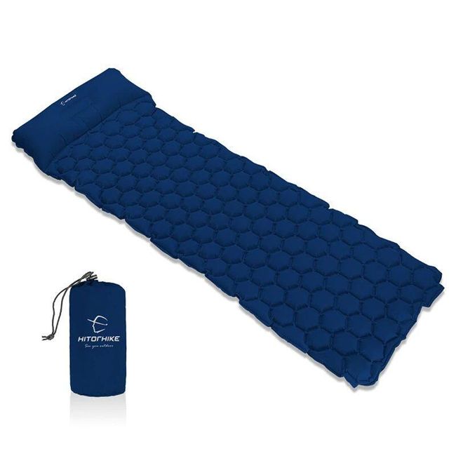 Inflatable mat with pillow Homful 1