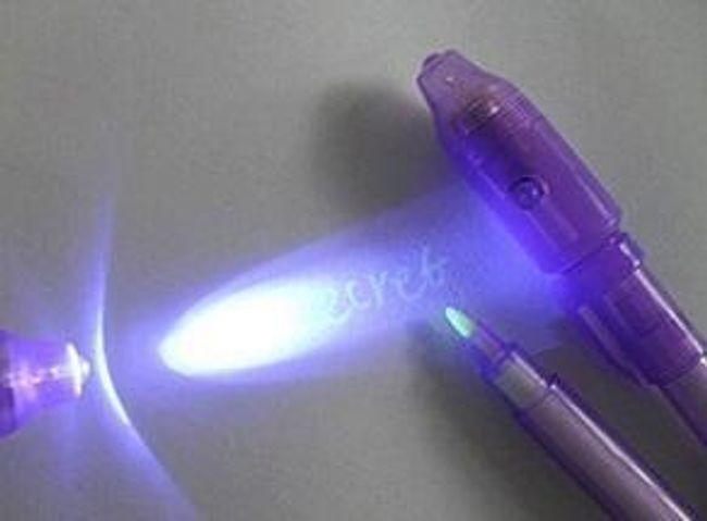 UV писалка с невидимо мастило - 7 варианти 1