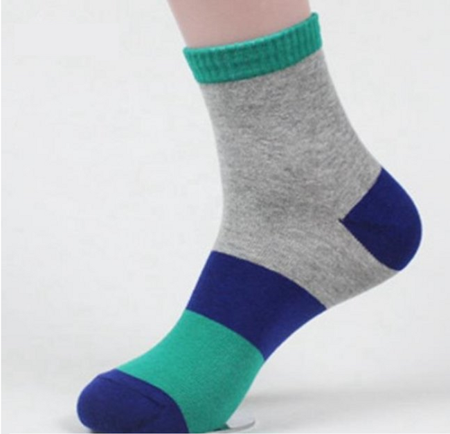 Pánske bavlnené ponožky s vysokým lemom 1
