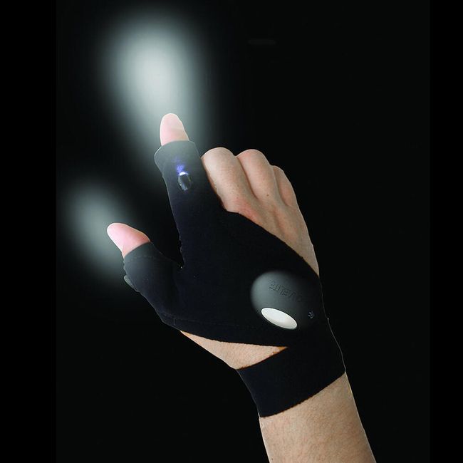 Wielofunkcyjne rękawice / dobre dla wędkarzy - LED światło 1