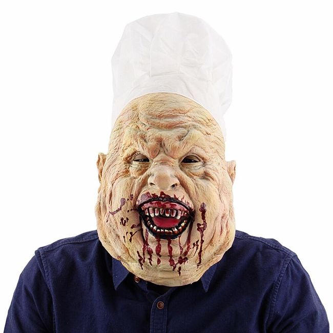 Maska zombie kuchár 1