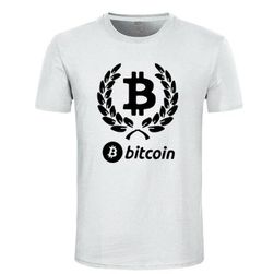 Tricou pentru bărbați s motivem Bitcoin