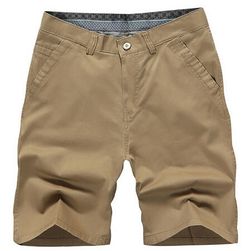 Мъжки къси панталони с джобове - 2-34