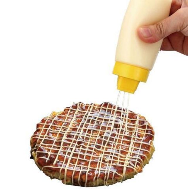 Zdobící láhev na majonézu 1