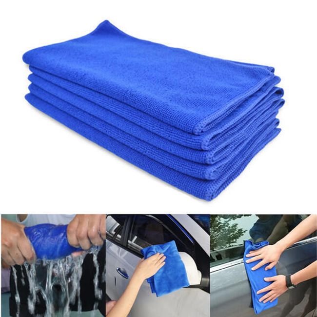 Praktický ručník na umývání auta - modrý 1