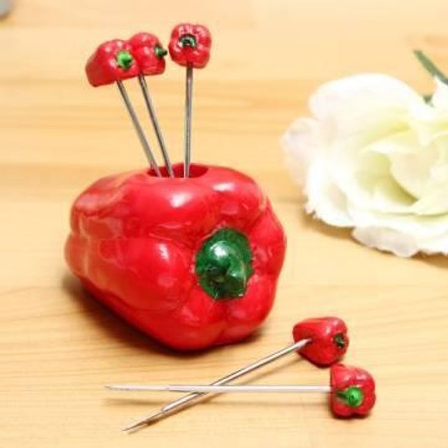 Napichovátka na fondue - design papričky 1