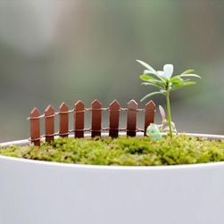 Dekorace do květináče - mini plot