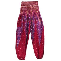Vzorované harémové kalhoty - 10 barev
