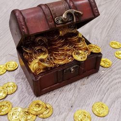Pirátské zlaté mince D45