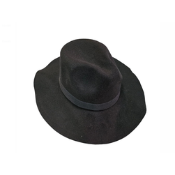 Ženski crni šešir ZO_255127