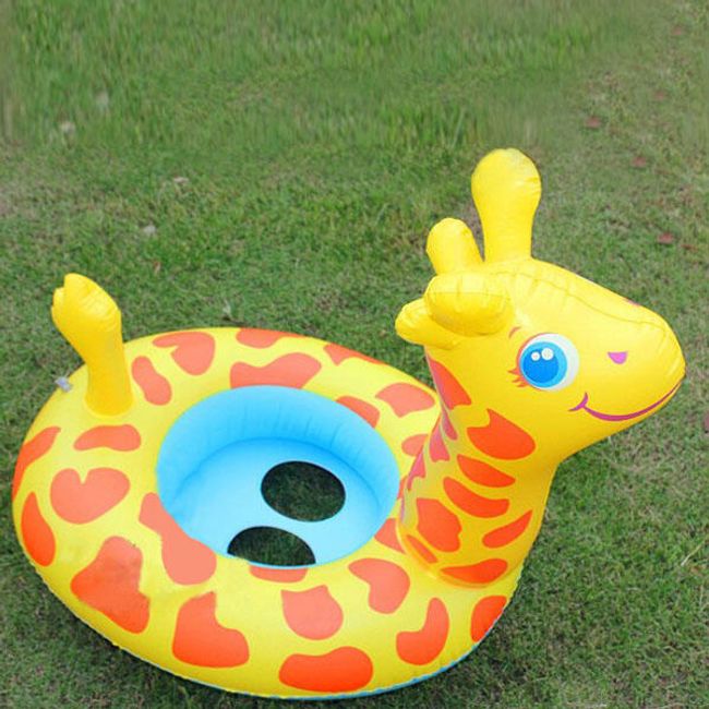 Prsten na naduvavanje za decu u obliku žirafe 1