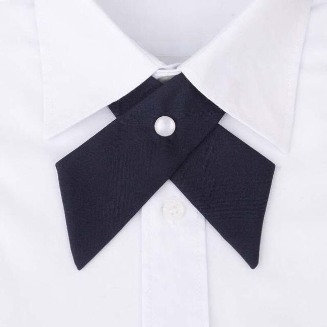 Cravată elegantă în cruce 1