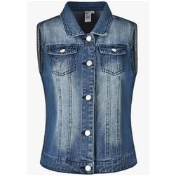 Vesta casual fără mâneci din denim pentru femei Miss Molly, mărimi XS - XXL: ZO_257542-M