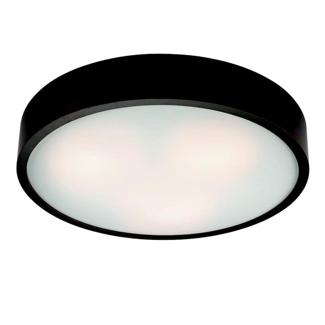 Plafon crna kružna stropna lampa, ø 47 cm - neraspakirana ZO_98-1E4595 1